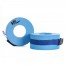 Coppia di braccialetti rotondi per acquagym (colore blu)